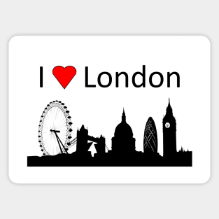 I Love London Sticker